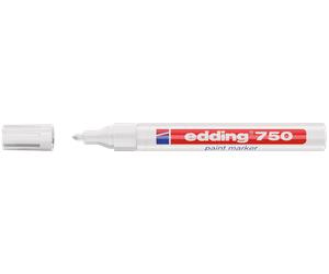 EDDING 750WS - Marqueur peinture, blanc, 2,0 à 4,0 mm