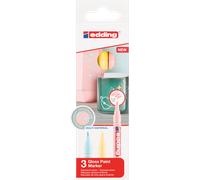 EDDING 751-3-099 - Gloss paint marker set, pastel, sorted