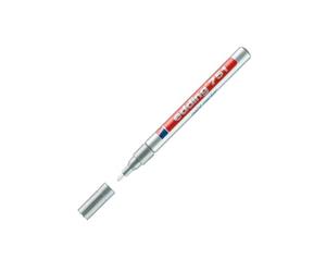 Edding 751 marquer peinture - argent - 10 stylos - pointe ronde 1-2mm - pour dessin, coloriage, scrapbooking - étanche, très opaque