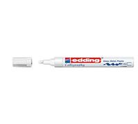 Edding 755 Marqueur Peinture Calligraphie Largeur de trait : 1-4 mm Blanc - Lot de 10