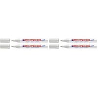 Edding 8200 marqueur joints - argent - 1 stylo - pointe ronde 2-4 mm - pour rafraîchir et éclaircir les joints encrassés - imperméable, haut pouvoir couvrant, sèche vite - pour cuisine et salle d'eau