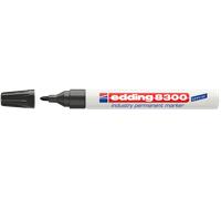 Edding Marqueur permanent 8300 industry noir 1,5-3 mm pointe ronde lot de 10
