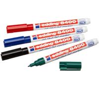 Edding 8400-4 S/4-8400-4 Lot de 4 marqueurs à CD (Import Allemagne)
