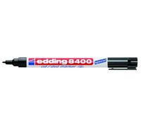 edding Marqueur CD/DVD 8400, Pointe ogive 0,5 - 1 mm, Noir