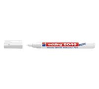 Edding 850 Marqueur permanent - noir - 5 stylos - pointe biseautée 5-15 mm - pour des marquages larges - sèche vite, résiste à l'eau et aux frottements - pour carton, plastique, bois, métal, verre