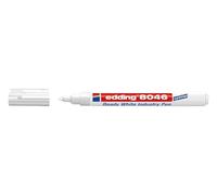Edding 850 Marqueur permanent - noir - 5 stylos - pointe biseautée 5-15 mm - pour des marquages larges - sèche vite, résiste à l'eau et aux frottements - pour carton, plastique, bois, métal, verre