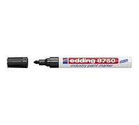 edding 8750 Marqueur peinture spécial industrie - noir - 1 stylo - pointe ronde 2-4 mm - pour écrire sur une surface poussiéreuse, légèrement huileuse, pneu, métal, verre et du bois - permanent