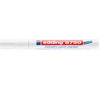 EDDING 8750WS - Marqueur peinture industriel, 2,0 à 4,0 mm, blanc