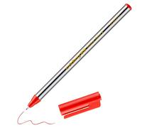 EDDING Lot de 3 Feutres Fin 88 Office Liner Rouge 0,6 mm