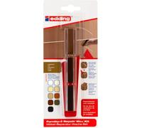 Edding Kit de cires de restauration 8901 pour meubles – comble et répare rayures et trous – noir
