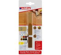 Edding 8902 4-8902-1-4603 Kit de cire de réparation parquet chêne
