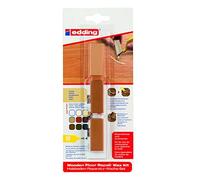 edding - Kit de cire pour parquet - 8902 - 3 cires dures - Hêtre