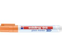 Edding 95 4-95006 Marqueur pour verre orange 1.5 mm, 3 mm