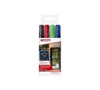 Edding Assortiment De 4 Craies Liquides - Standards