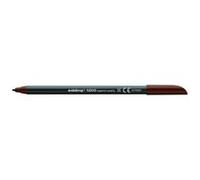 EDDING E-1200 LOT DE 5 FEUTRES DE COLORIAGE À POINTE OGIVE 0,5 À 1 MM MARRON FONCÉ Marron G