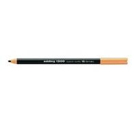 EDDING E-1300 LOT DE 5 FEUTRES DE COLORIAGE À POINTE OGIVE 3 MM ORANGE CLAIR Orange G