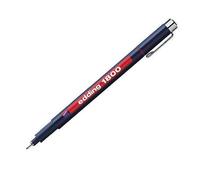 Edding E-1800 0.1 Lot De 10 Feutres À Pointe Ogive Gainée Métal Pour Dessin Technique 0,25 Mm Noir