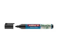 Edding 4-31001 Marqueur pour tableau à feuilles mobiles pointe ronde 1.5 - 3 mm noir