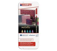 Edding, Écriture + dessin, Feutre 1200 Set de 6 (6x)