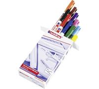 Edding edding 400 4-400999 Marqueur permanent noir, rouge, jaune, orange, bleu, vert, marron, violet, rose, bleu clair