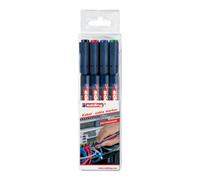 Edding EDDING Jeu de marqueurs permanents edding 8407 4 pièces SET Quantité:4