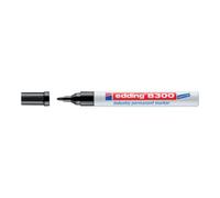Edding Marqueur permanent industriel 8300 Rouge, pointe ronde 1,5–3 mm – 1 unité