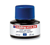 Recharge pour marqueur permanent Edding E21 25 ml - Bleu