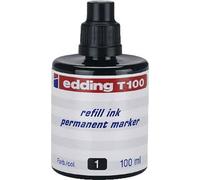 Edding Encre de recharge pour marqueur noir 100 ml 4-T100001