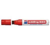 Edding - Feutre 850, bloc 5-18 mm, rouge | 5 pièces