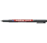 Edding Feutre pour transparent 140 S permanent pen super fine 4-140001 noir
