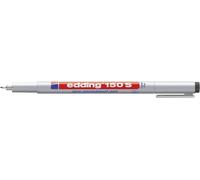Edding Feutre pour transparent 150 S non-permanent pen 4-150001 noir