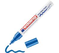 EDDING GLM750BL - Marqueur peinture brillant, 2-4 mm, bleu