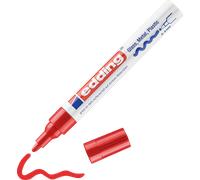 EDDING GLM750RT - Marqueur peinture brillant, 2-4 mm, rouge