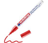 EDDING GLM751RT - Marqueur peinture brillant, 1-2 mm, rouge