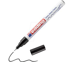 EDDING GLM780SW - Marqueur peinture brillant, 0,8 mm, noir