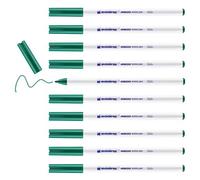Edding Lot De 10 Feutres Pour Textiles 4600 Vert 1 Mm