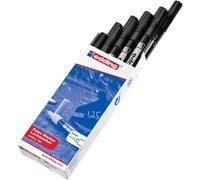 Edding Lot De 10 Marqueurs Peinture 792 Noir Pointe Extra-Fine 0,8 Mm