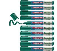 Edding Lot De 10 Marqueurs Pour Chevalets 32 Vert 1-5 Mm