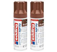 edding 5200 permanent spray - rust effect matt - 200 ml - acrylic paint for painting and decorating glass, metal, wood, ceramic, plastic, canvas - aerosol spray, acrylic spray, paint spray