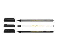 edding – Feutre fin 88 – Pointe ronde 6 mm – Noir – 1 stylo
