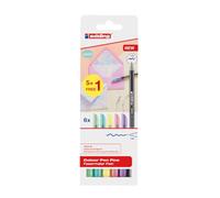 Edding Lot de 6 marqueurs (5 + 1) Blister