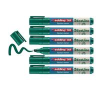 Edding Lot De 6 Marqueurs Pour Chevalets 32 Vert 1-5 Mm