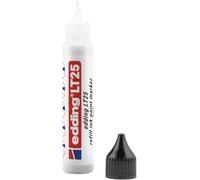 Edding LT 25 recharge d'encre pour marqueurs peinture - blanc - 25 ml - avec Distributeur de gouttes pour une recharge rapide de la plupart des crayons marqeurs - set de réapprovisionnement