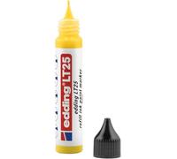 Edding LT 25 recharge d'encre pour marqueurs peinture - jaune - 25 ml - avec Distributeur de gouttes pour une recharge rapide de la plupart des crayons marqeurs - set de réapprovisionnement