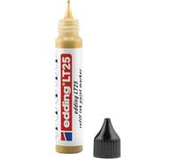 Edding LT 25 recharge d'encre pour marqueurs peinture - or - 25 ml - avec Distributeur de gouttes pour une recharge rapide de la plupart des crayons marqeurs - set de réapprovisionnement