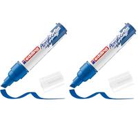 Edding Marker acrylique E-5000 race Gentian Blue (Lot de 2)