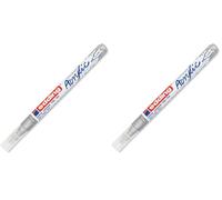 Edding Marker acrylique E-5300 Fine Silver (Lot de 2)