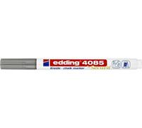 Edding - Marqueur à craie 4085 rond 1-2 mm argent | 10 pièces