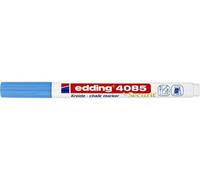 Edding - Marqueur à craie 4085 rond 1-2 mm bleu clair | 10 pièces