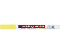 Edding - Marqueur à craie 4085 rond 1-2 mm jaune fluo | 10 pièces